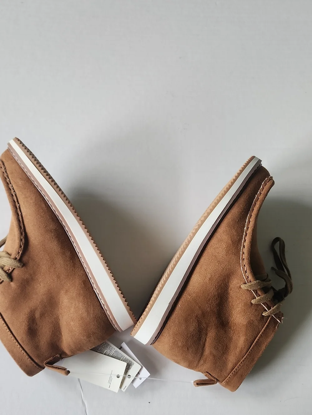 GAP Kids Tan Suede Chukka Boots